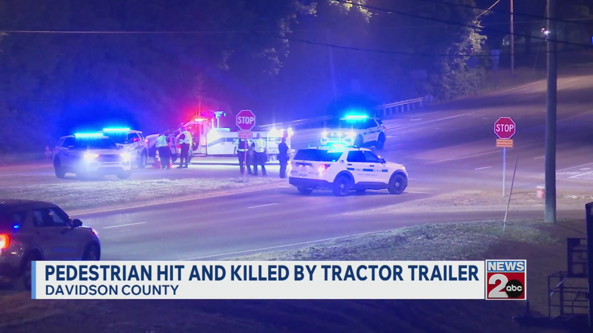 Naked pedestrian killed in crash on Donelson Pike