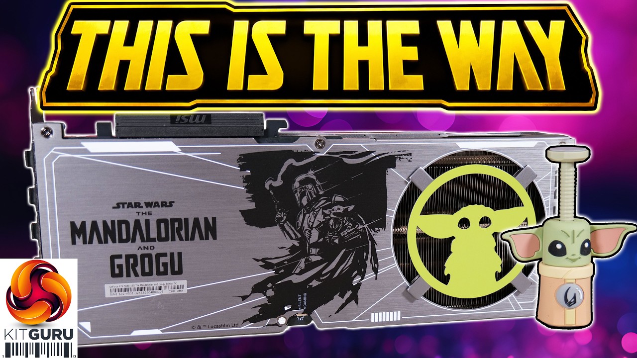 Unboxing MSI's RTX 5080 Mandalorian GPU!
