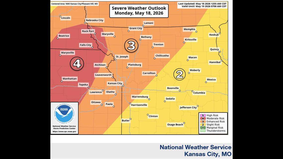 Severe weather threatens KC area. What to know about tornadoes, hail, winds