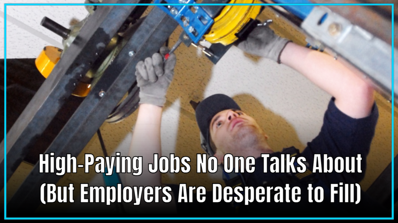 High-paying jobs no one talks about (but employers are desperate to fill)