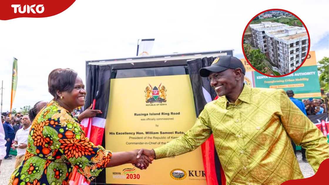 William Ruto's govt pumps KSh 220bn into roads, housing projects across ...
