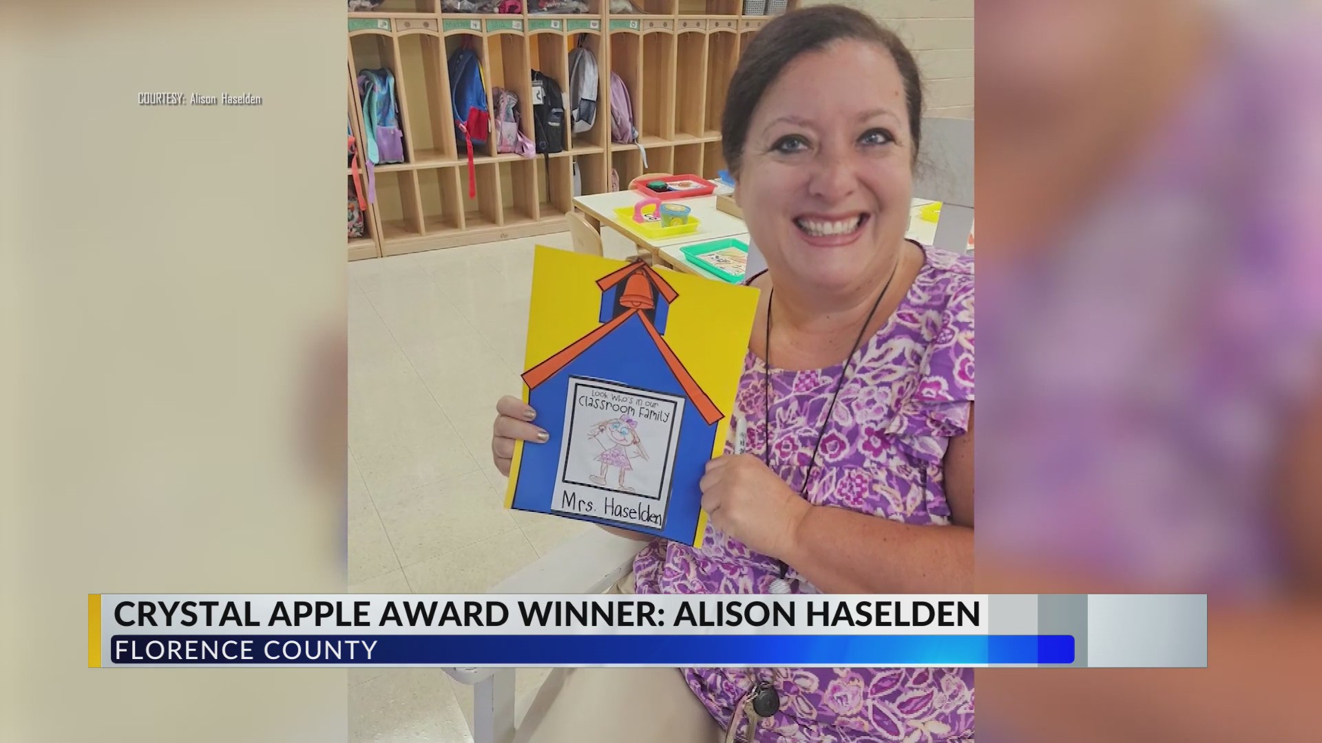 The crystal apple: Alison Haselden