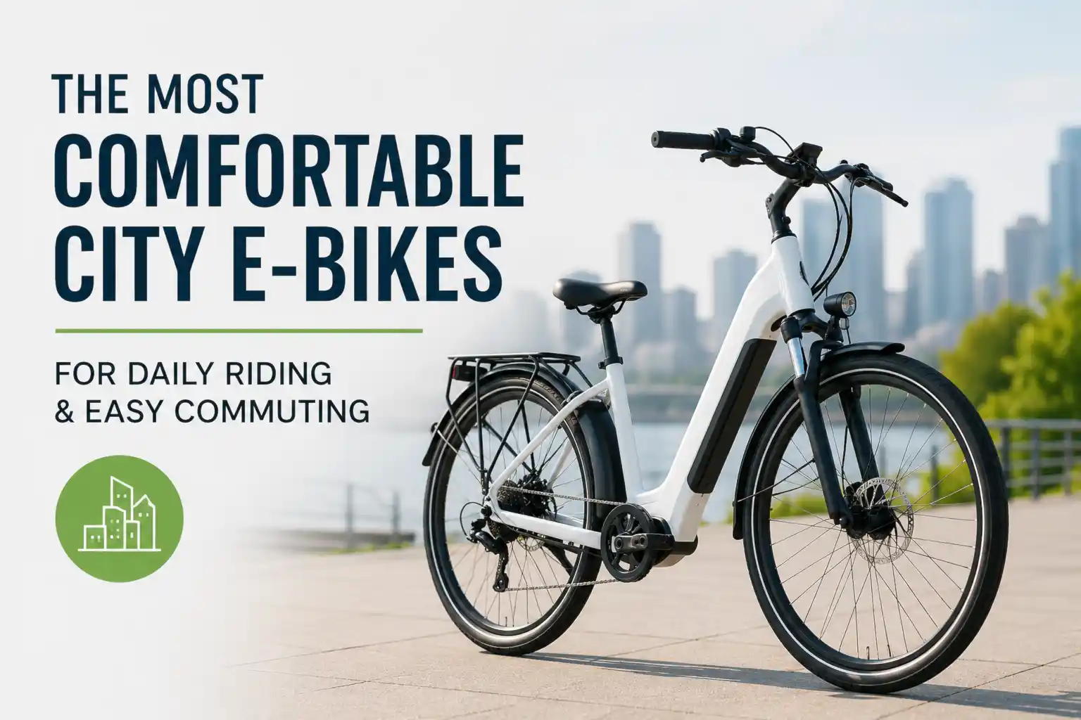 Best comfortable city e-bikes for daily riding, commutes & comfort (2026)