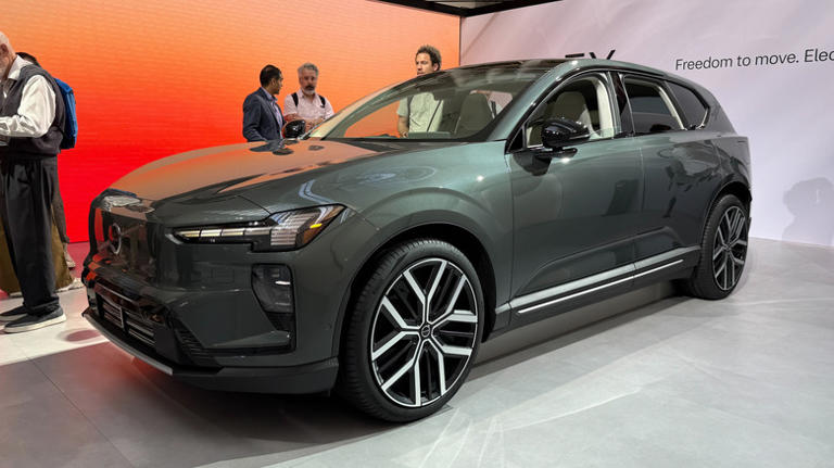 Volvo EX60 starts at $59,795 but BMW's iX3 might be a better deal