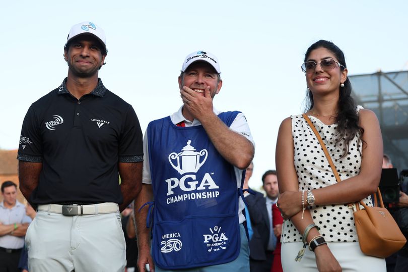 Aaron Rai's wife details moment she knew he'd win PGA Championship