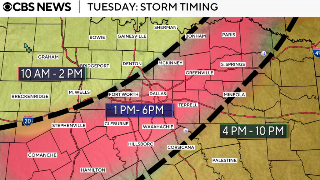 Daily rain, storm chances return to North Texas, with potential for ...