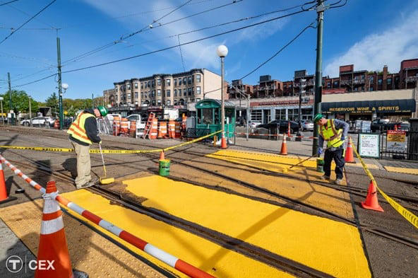 Green Line C branch work completed successfully, MBTA says