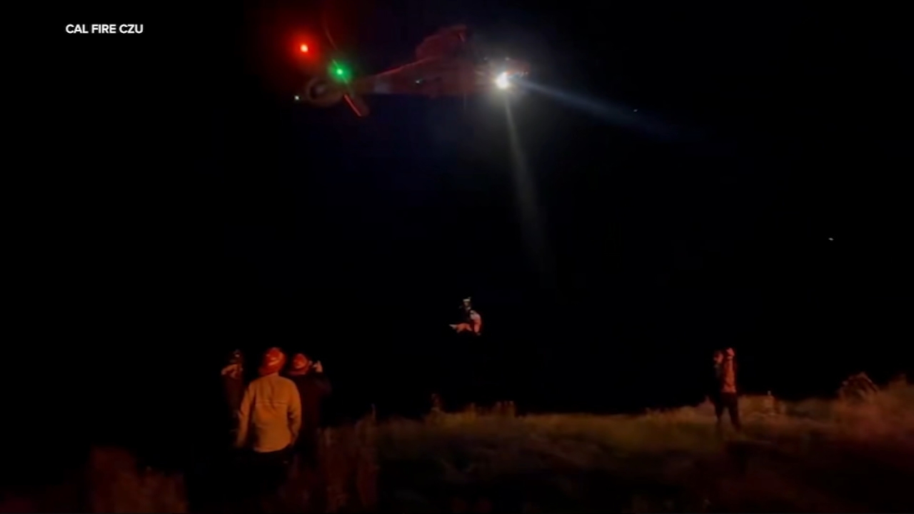8 rescued from Santa Cruz Co. cave after being trapped by rising tides