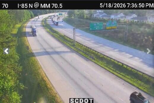 Coroner identifies driver killed in crash on I-85 in Spartanburg County