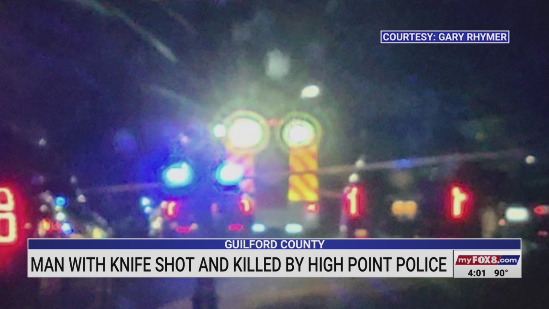 Man with knife shot, killed by High Point police; wife found dead in home