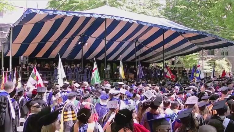 20,000 people cheer on graduates at 2026 Yale commencement