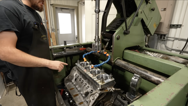 Restoring an engine block requires more than just tools
