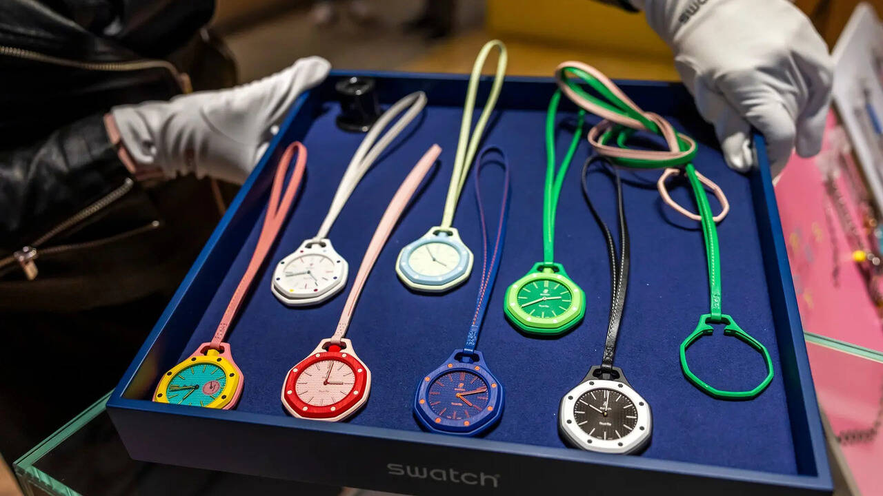Swatch's Royal Pop pocket watch sparks global frenzy amid drop culture