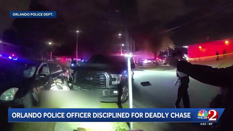 Orlando officer engaged in unauthorized 2025 pursuit that ended with ...