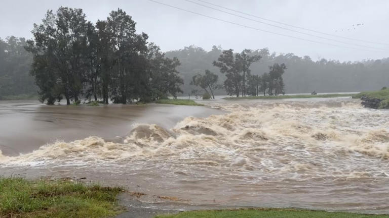 Parts of southeast Queensland received a month's worth of rain in about 36 hours. (PR IMAGE PHOTO)