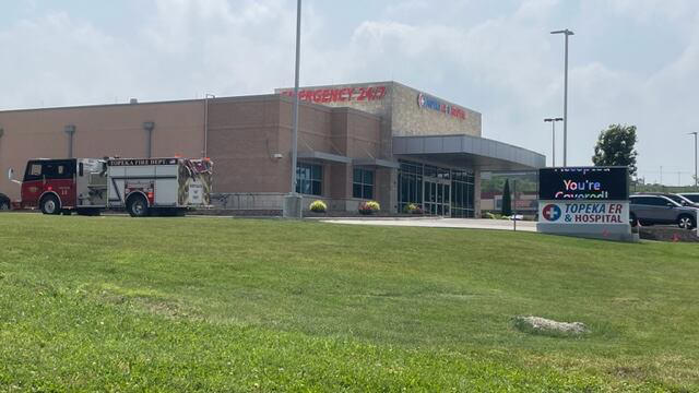 Fire crews respond to Topeka ER & Hospital following MRI machine incident
