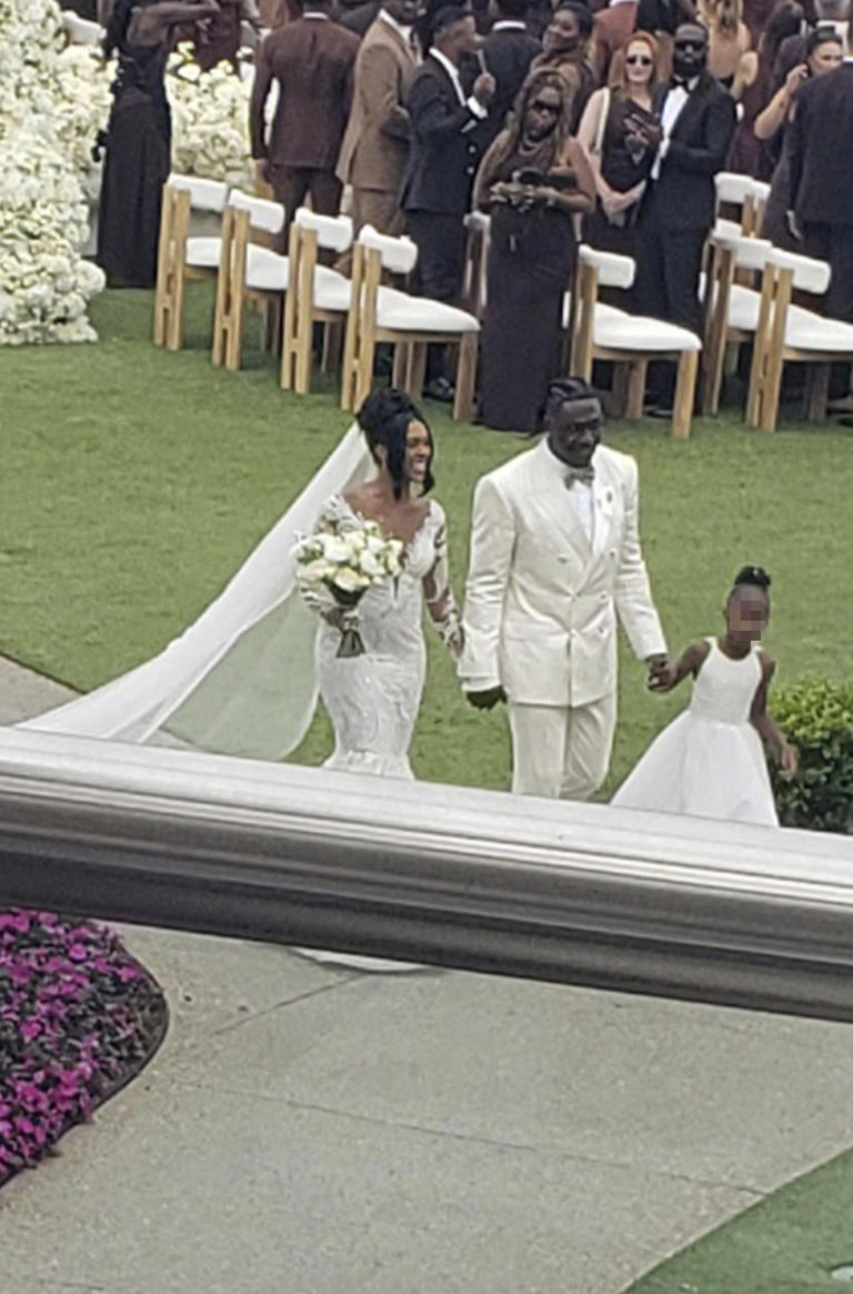 Eagles star AJ Brown marries Kelsey Riley in lavish Laguna Beach wedding