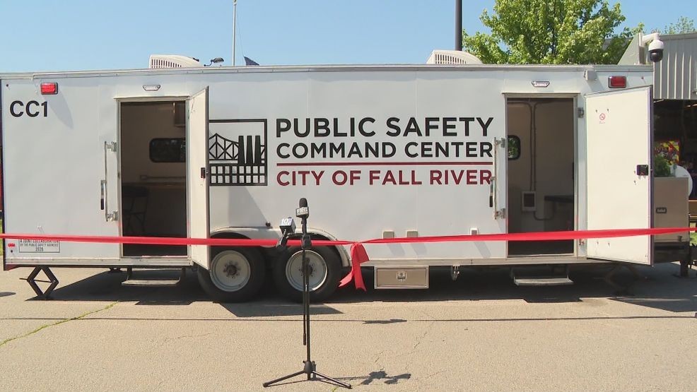 Fall River leaders hold ribbon cutting for mobile public safety command ...