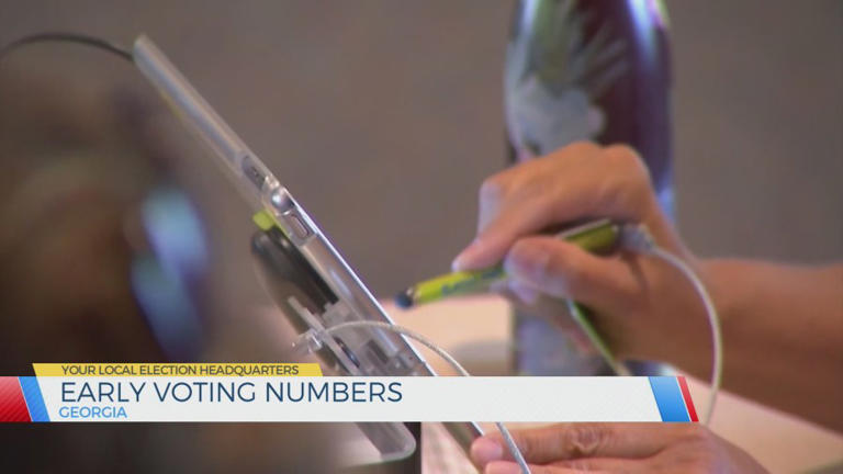 Georgia breaks early voting record ahead of primary election