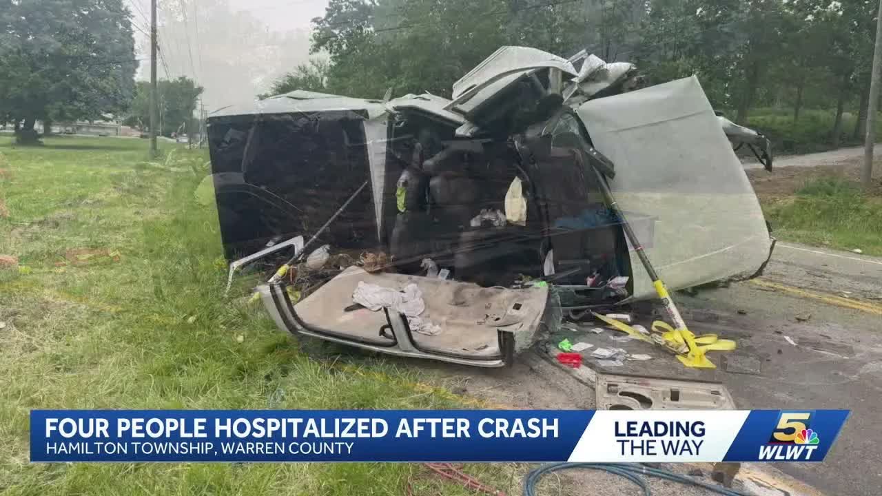 Police: 4 hospitalized after crash involving multiple cars in Hamilton ...