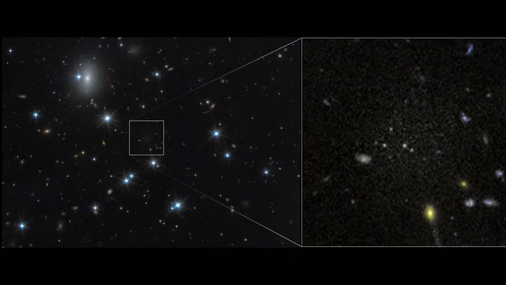Galaxy made up of 99% dark matter discovered by Hubble