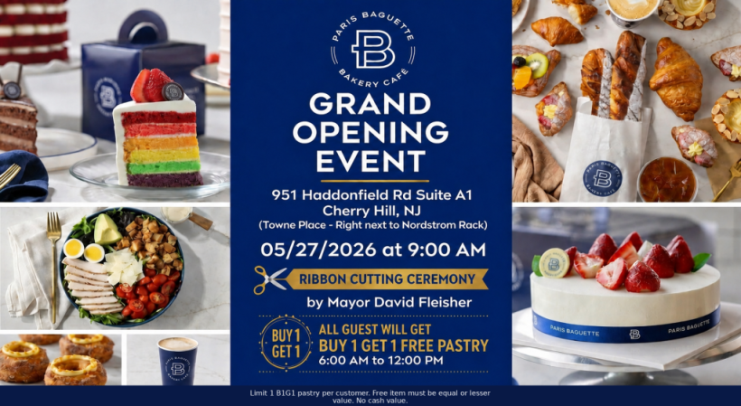 Paris Baguette Cherry Hill celebrates ribbon cutting with BOGO for ...
