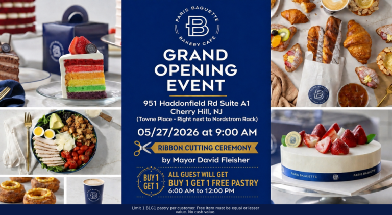 Paris Baguette Cherry Hill celebrates ribbon cutting with BOGO for ...