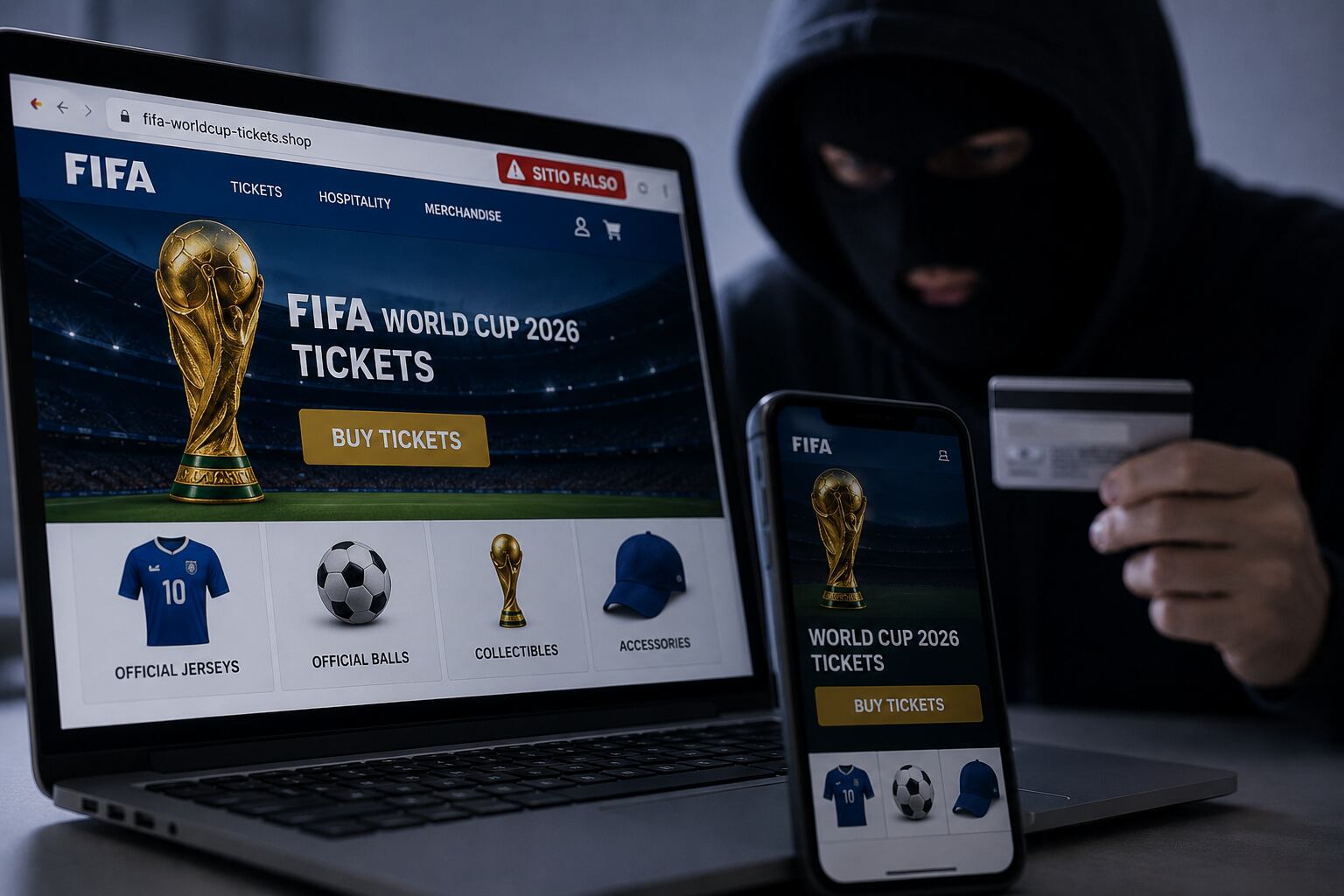 La nueva estafa del Mundial: sitios falsos de la FIFA son usados para ...