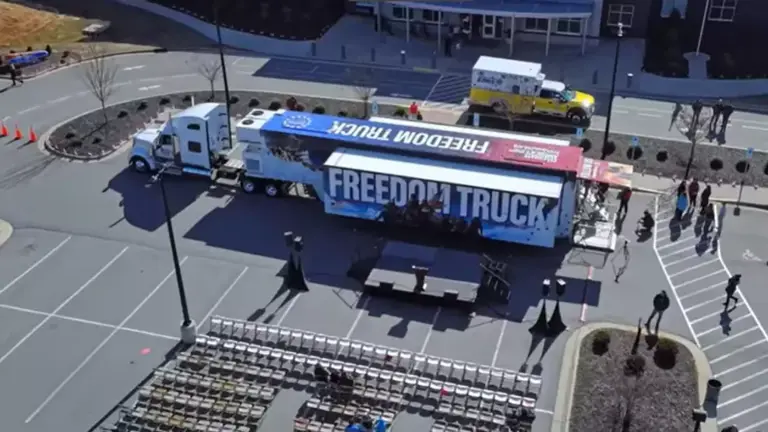 Freedom 250 Freedom Truck visits Wellington!
