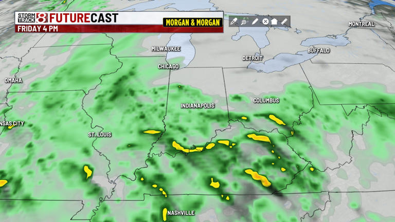 More storms possible Tuesday, rain chances return for Memorial Day weekend