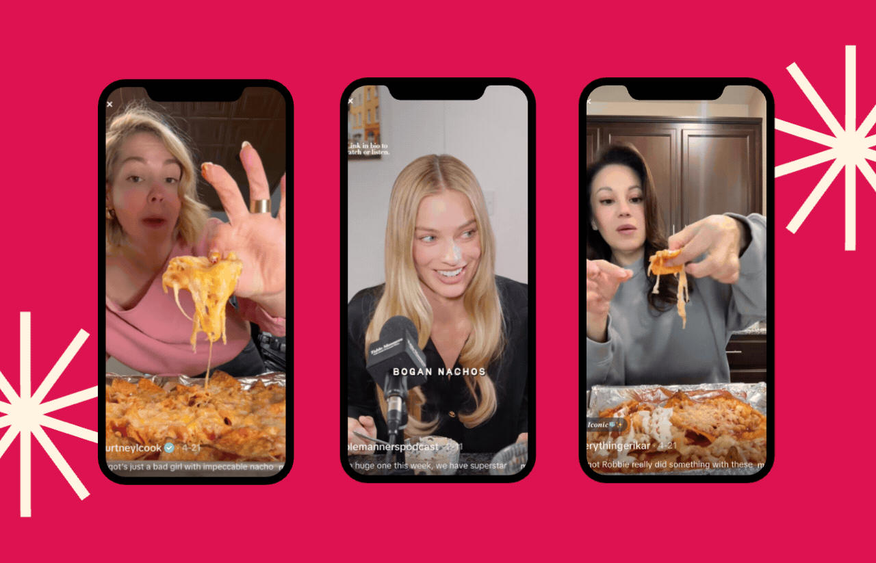 Margot Robbie’s bogan nachos are going viral