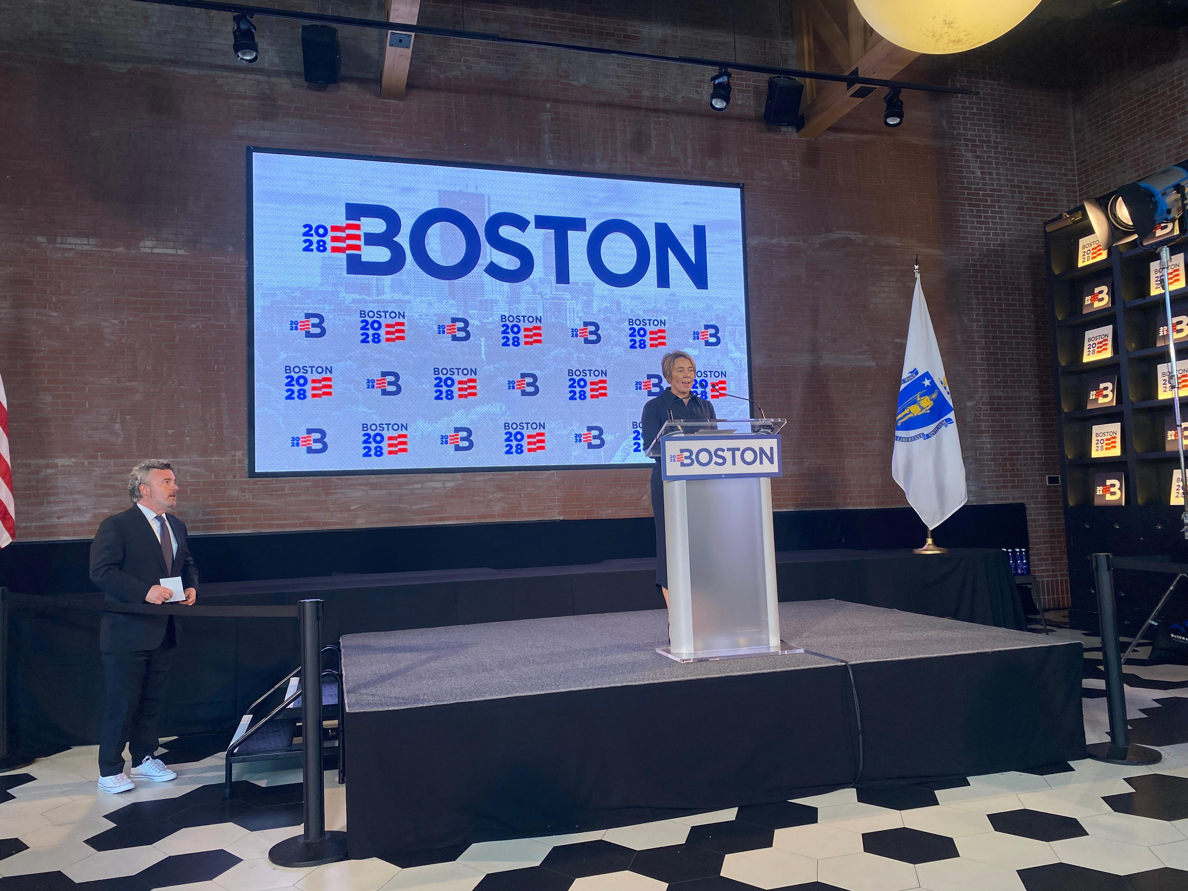 DNC leaders visit Boston to decide if it should host the 2028 convention