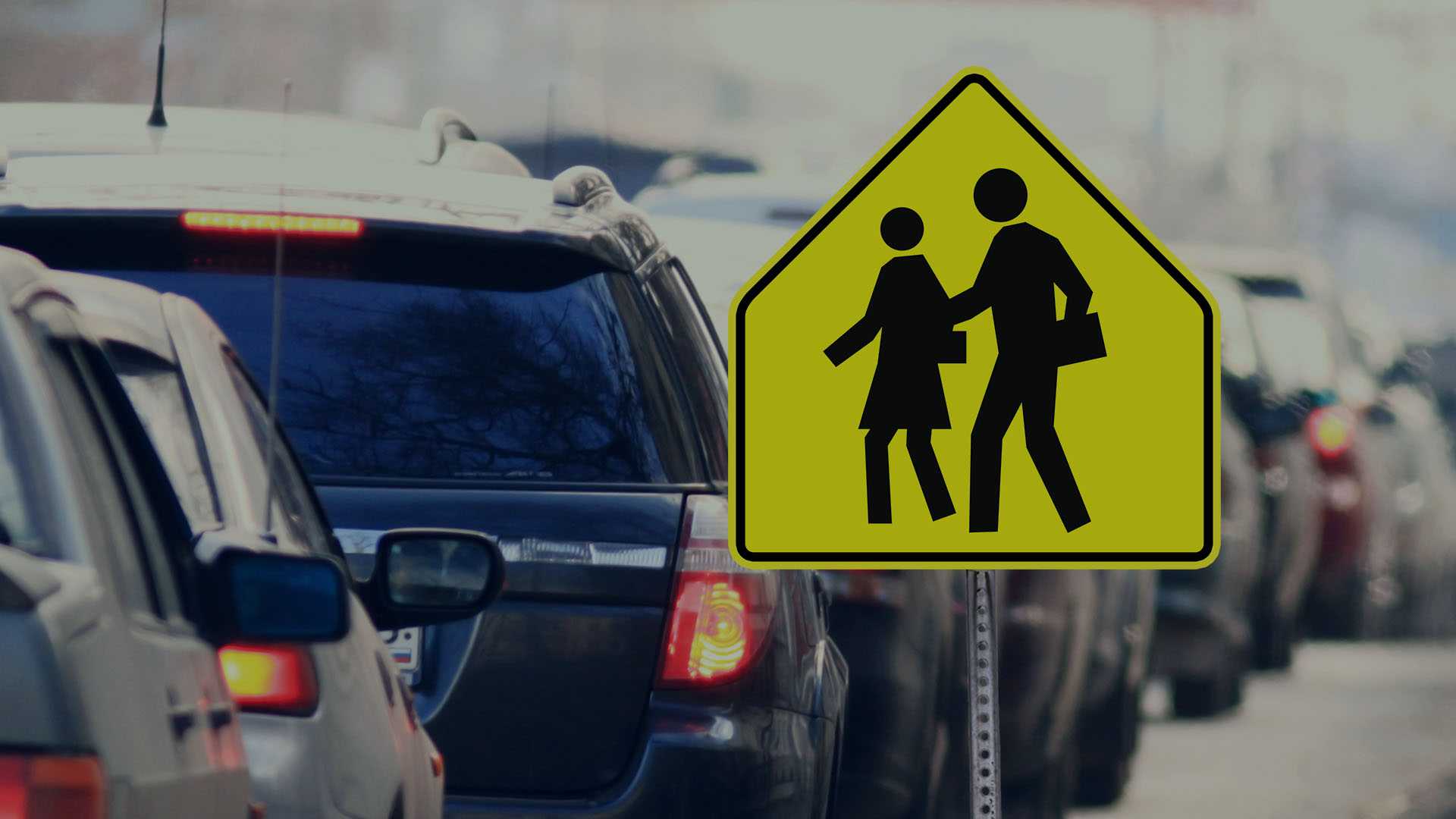 Police urge caution after officer hit while directing school traffic