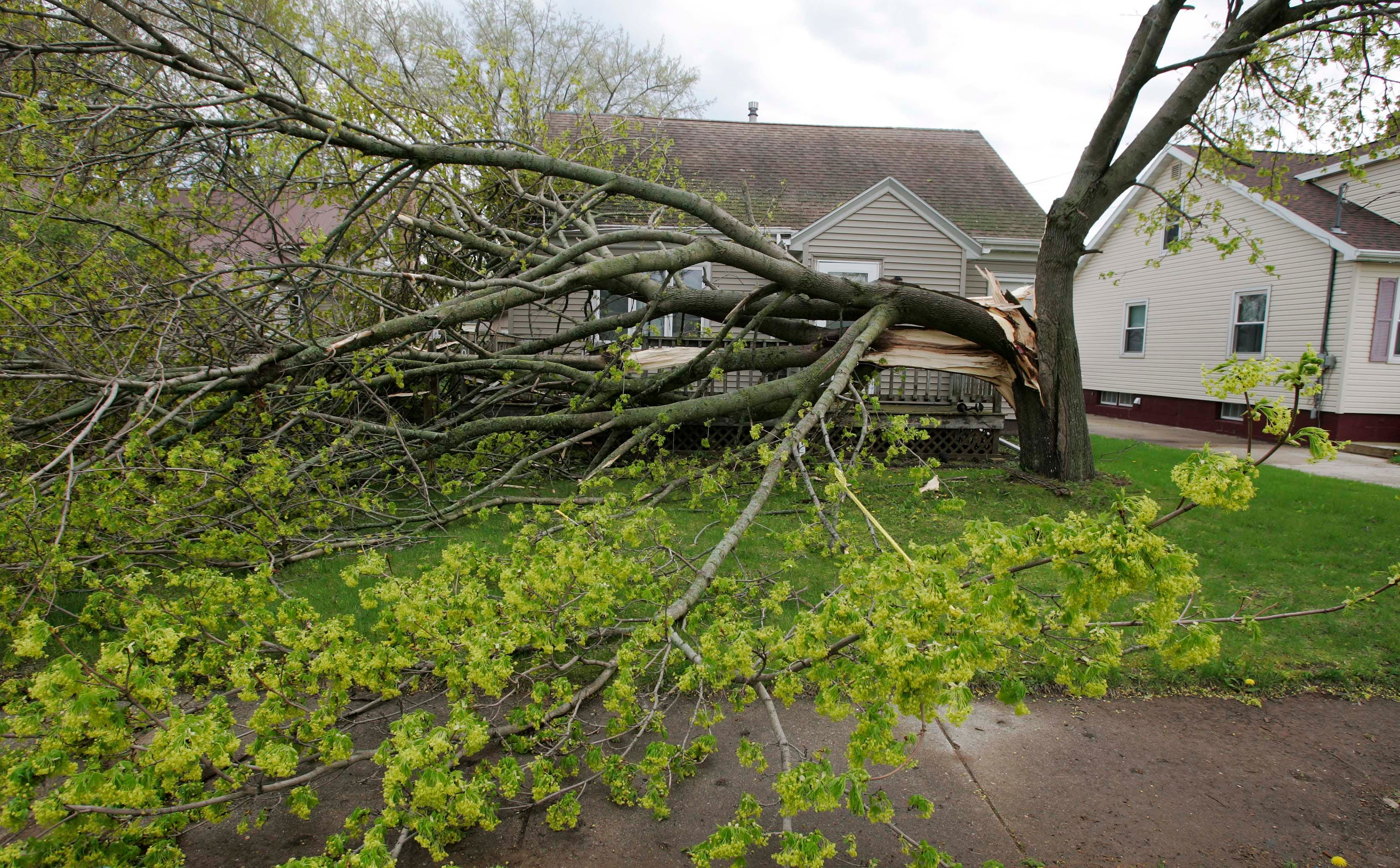 Manitowoc to pick up storm debris after May 17 damage