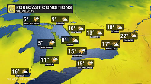 Summer-like heat in Ontario fuels new threat for severe storms on Tuesday