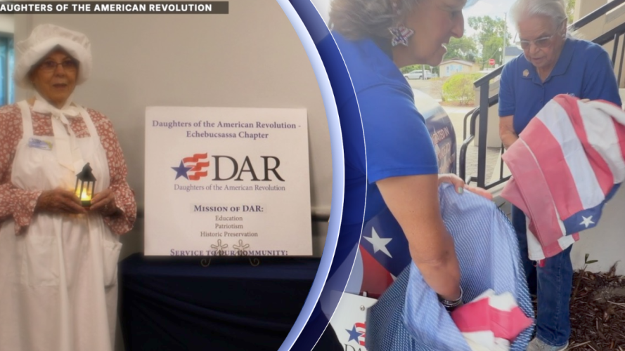 America 250: Pasco DAR chapter honors American flag with Dade City drop ...