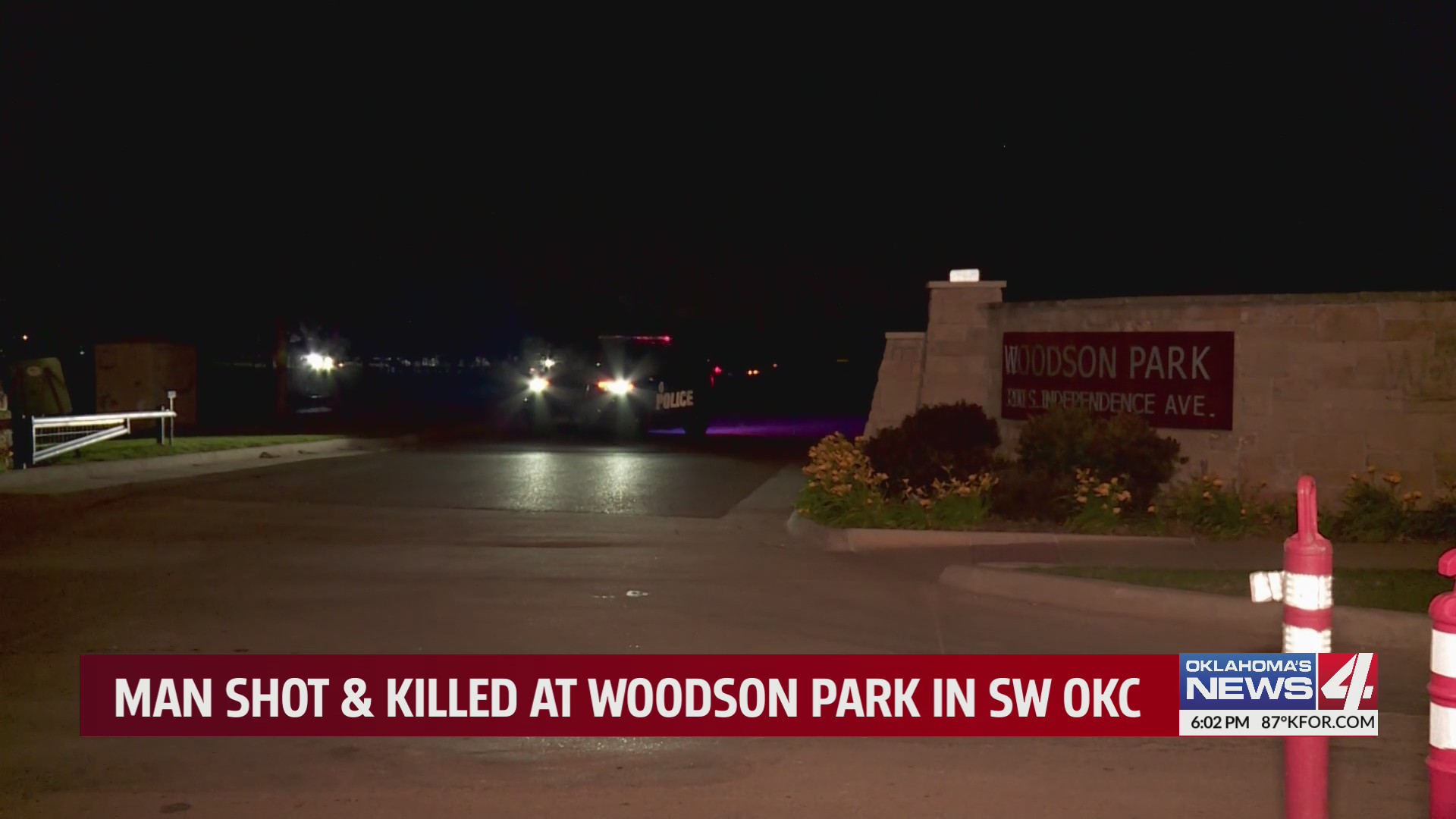 Man shot & killed at Woodson Park in SW OKC