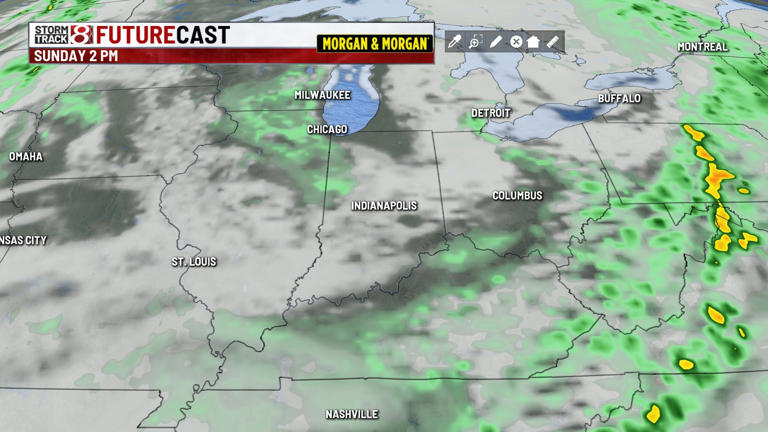 More storms possible Tuesday, rain chances return for Memorial Day weekend
