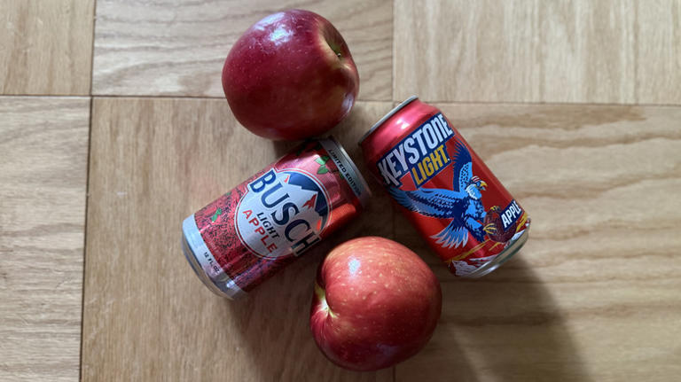 Busch vs Keystone: Apple beer showdown