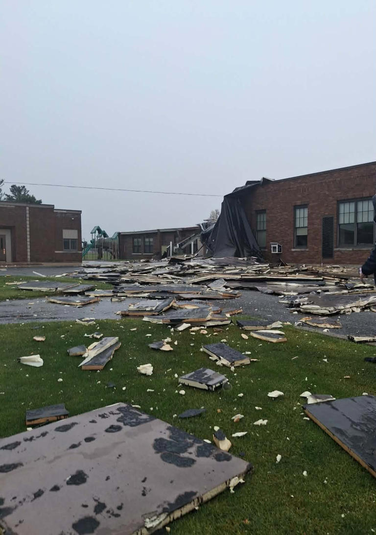 Planes flipped, roofs ripped: Michigan damage roundup after severe storms