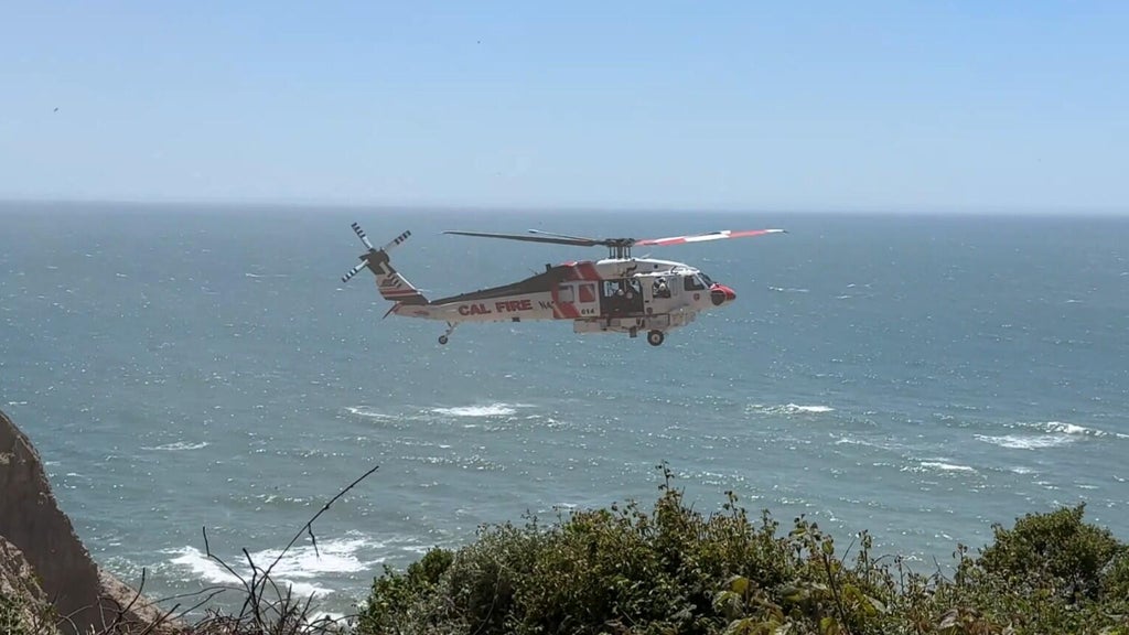 Driver killed after vehicle plunges off Highway 1 cliff in Santa Cruz ...