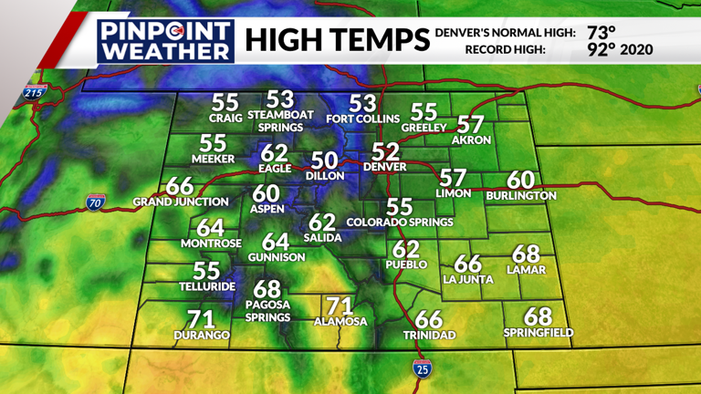 Denver weather: More rain expected this week