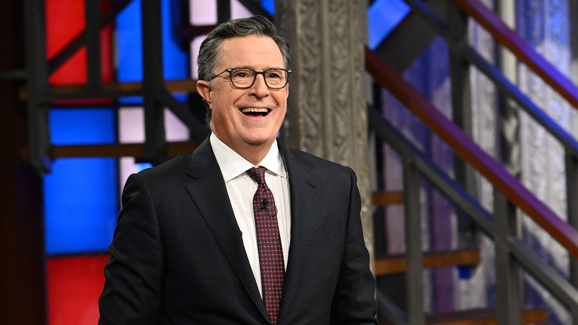 Stephen Colbert final Late Show party has fired and festive dress code
