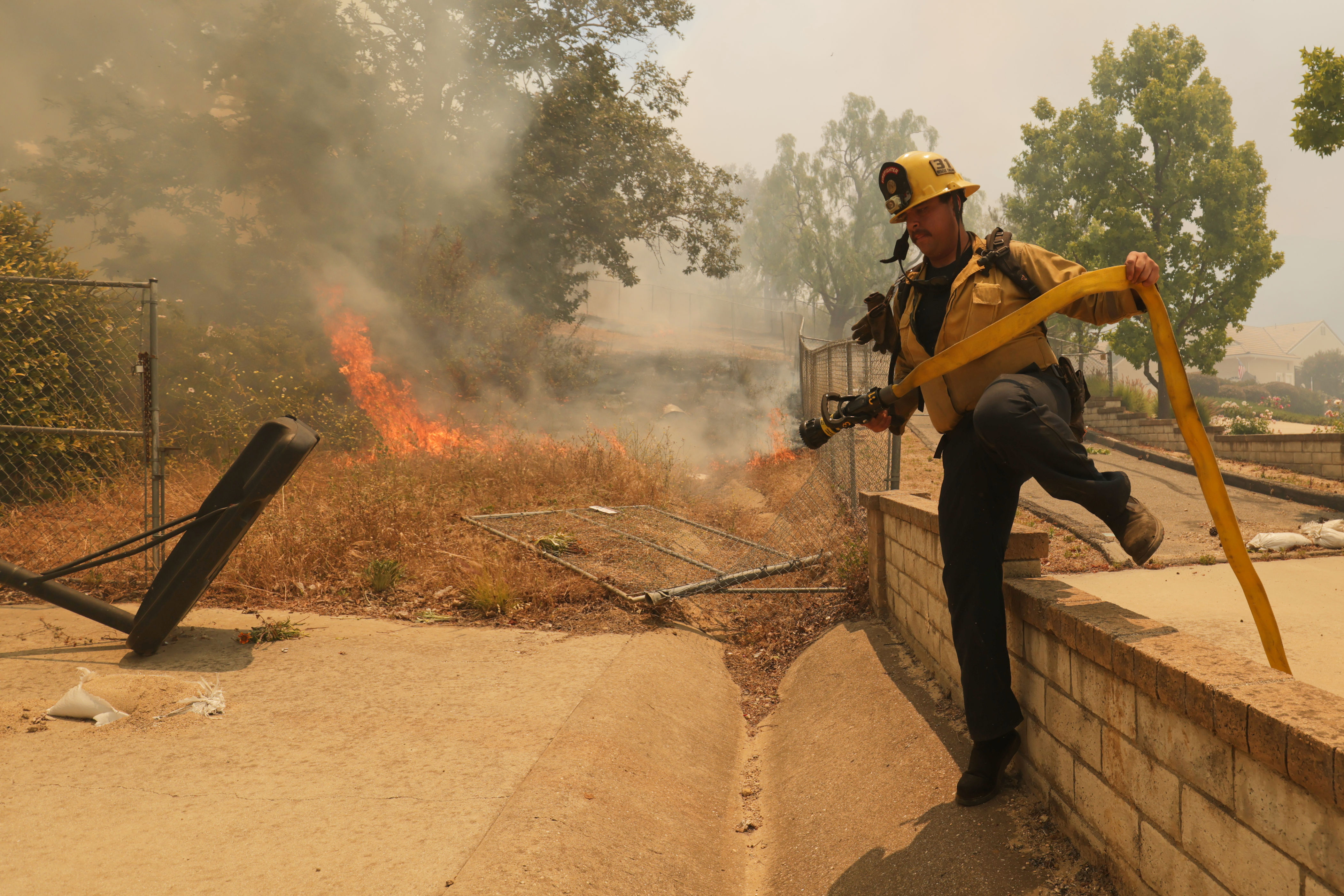 Sandy Fire evacuation map as Gavin Newsom responds to fast-moving blaze