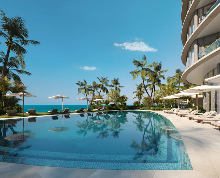 Photo inspiration: Visual Reference: Splashy Miami Penthouse Lands Contract For 68 3M