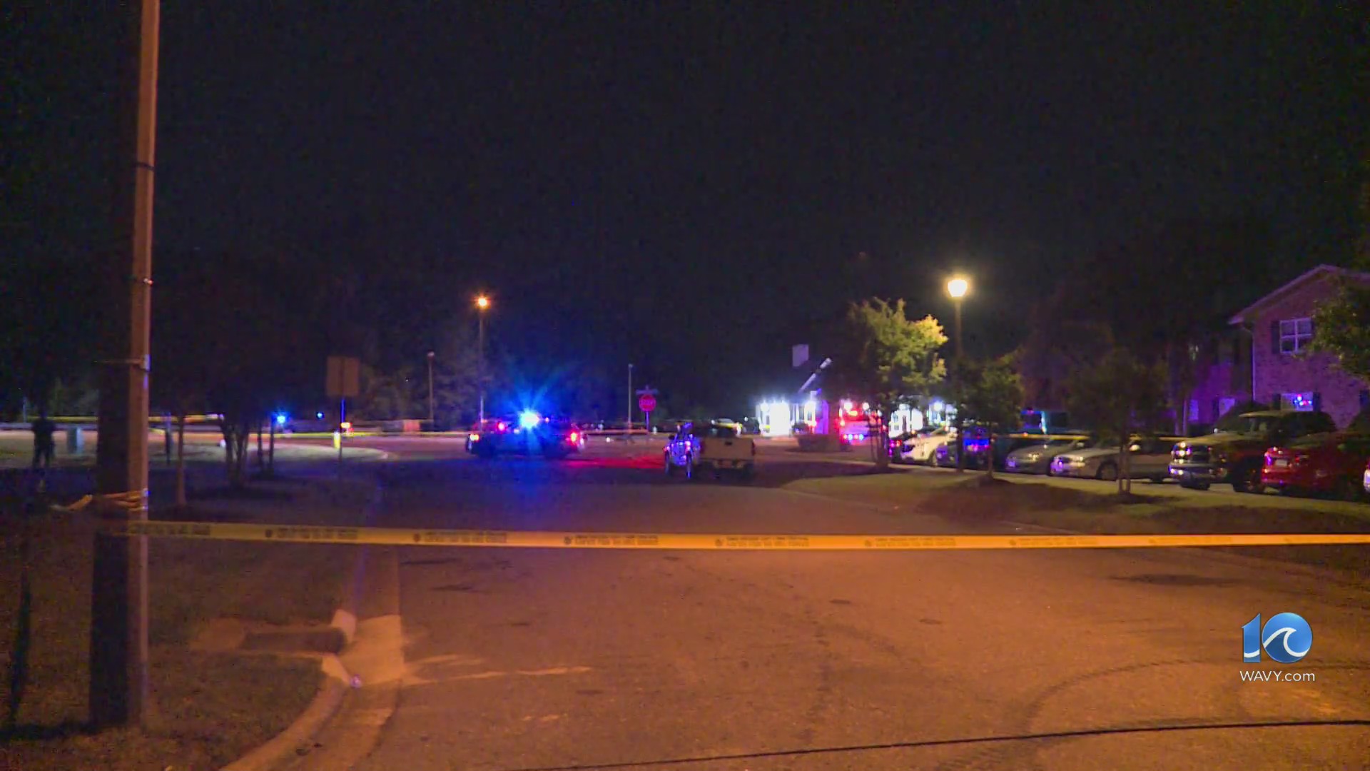 Motorcyclist dies in crash involving VBPD car