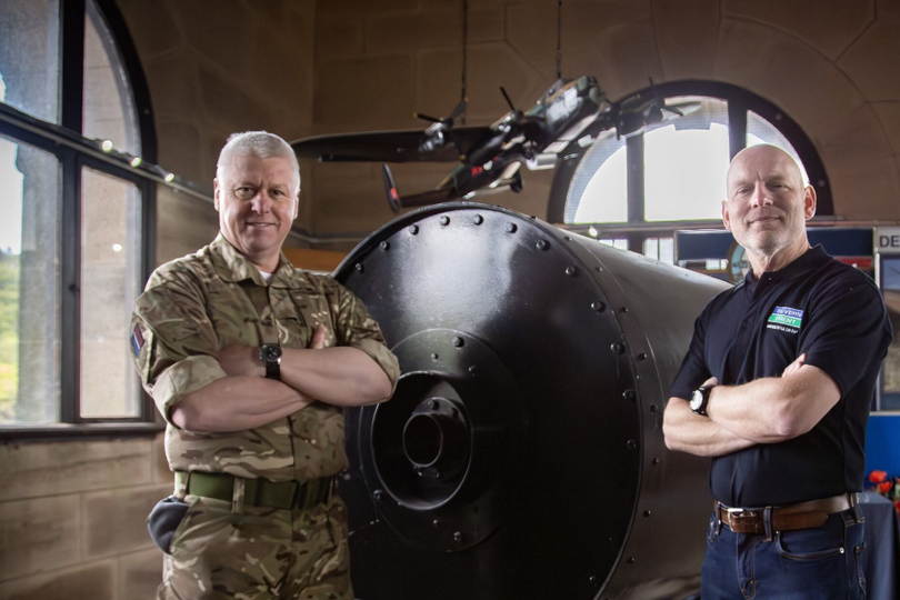 'Bouncing bomb' honouring RAF Dambusters to leave Derbyshire in major ...