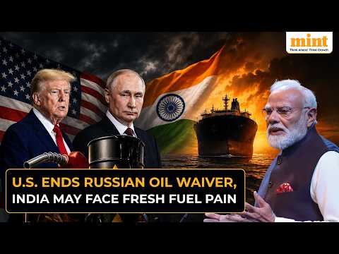 US allows Russian oil sanctions waiver to expire raising fresh energy ...