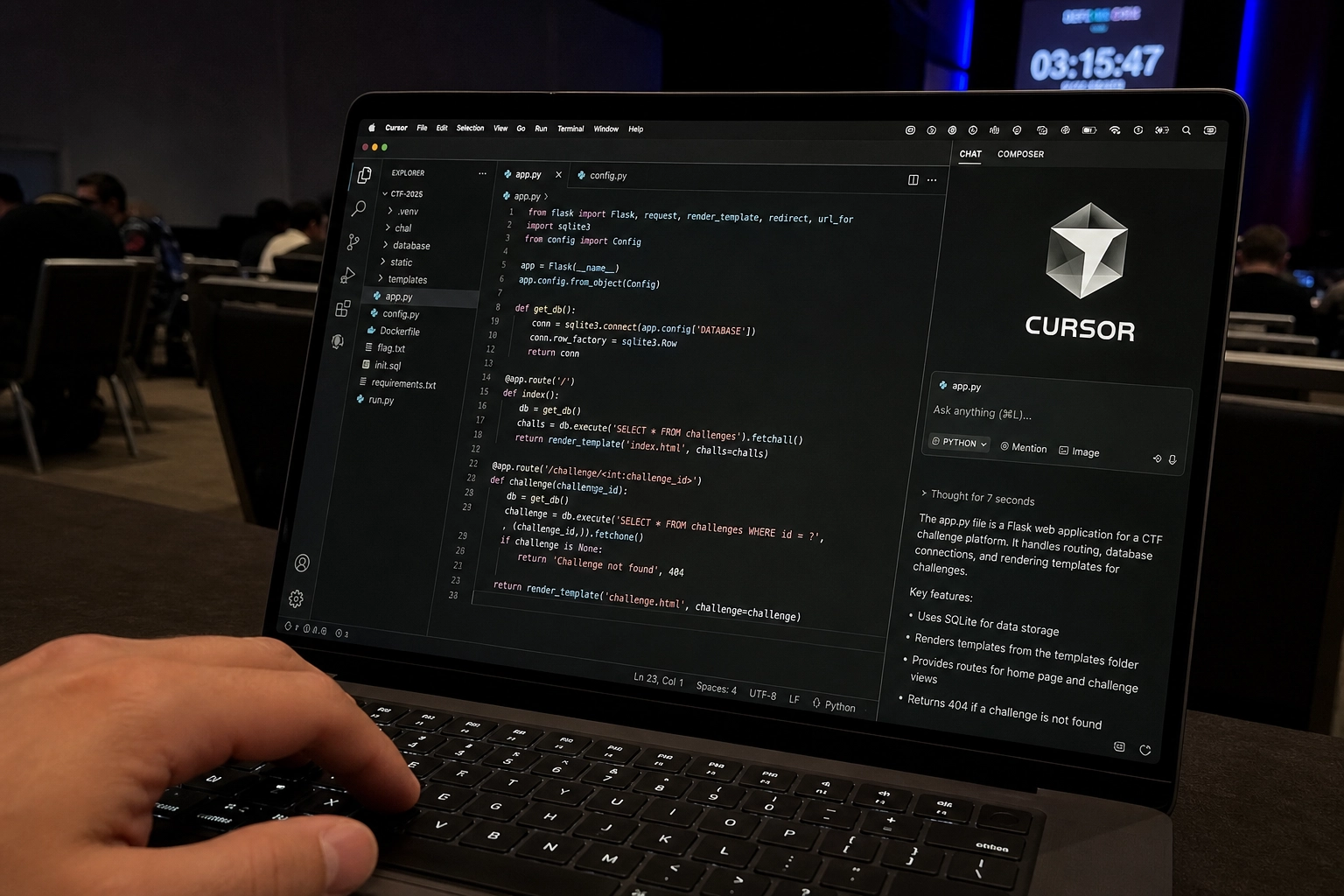 Hackare knäckte AI-verktyget Cursor på scenen i Berlin: 1,3 miljoner ...