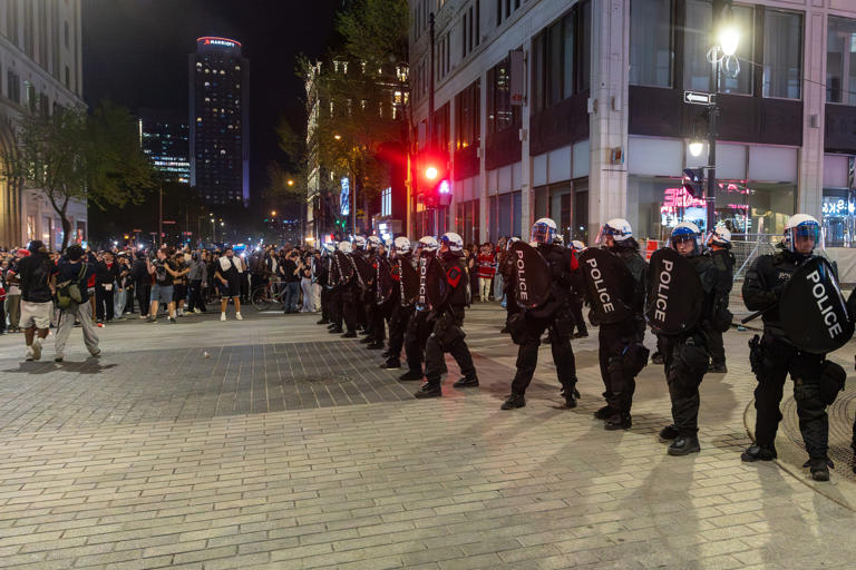 Montreal deploys riot cops after Canadiens’ Game 7 win